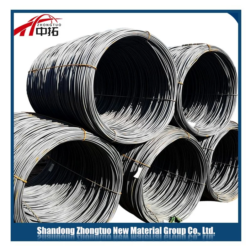 Manufacturers Wholesale Distribution Ready Stock 5.5mm 1006 1008 1022 5.5mm 6.5mm 8mm 10mm 12mm Hot Rolled Steel Wire Rod