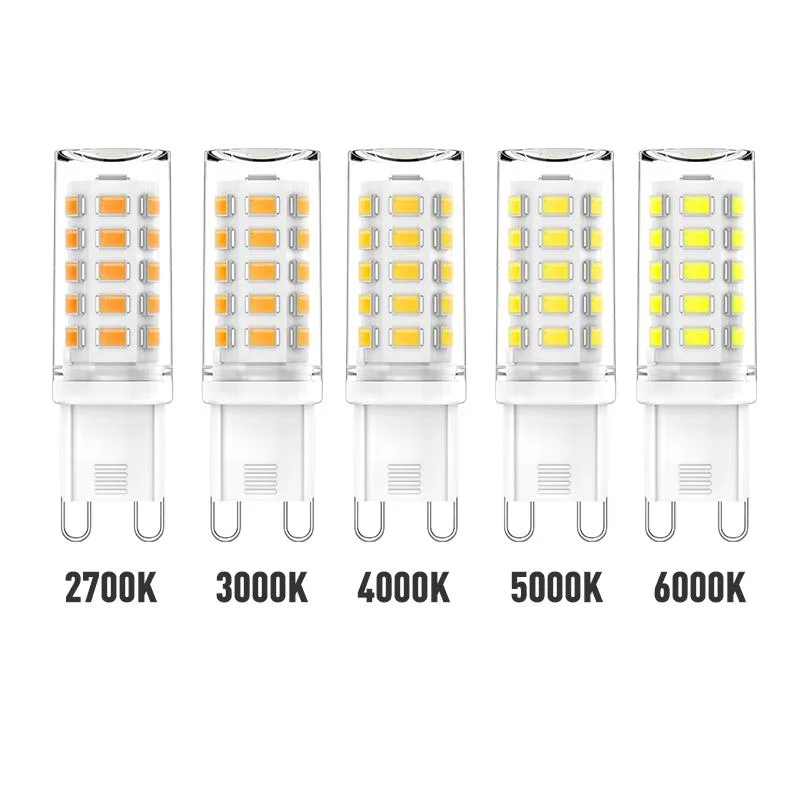 G9 LED Bulb 3W 2700/3000K/4000K/6000K LED Light Lamp AC220-240V for Crystle Light