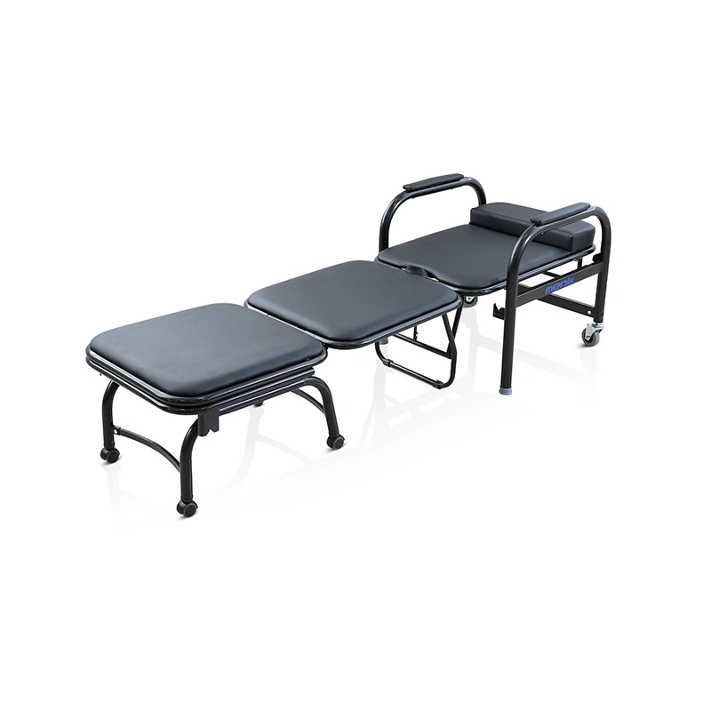 Folding Hospital Recliner Sleeper Chair Patient Accompanying Attendant Bed