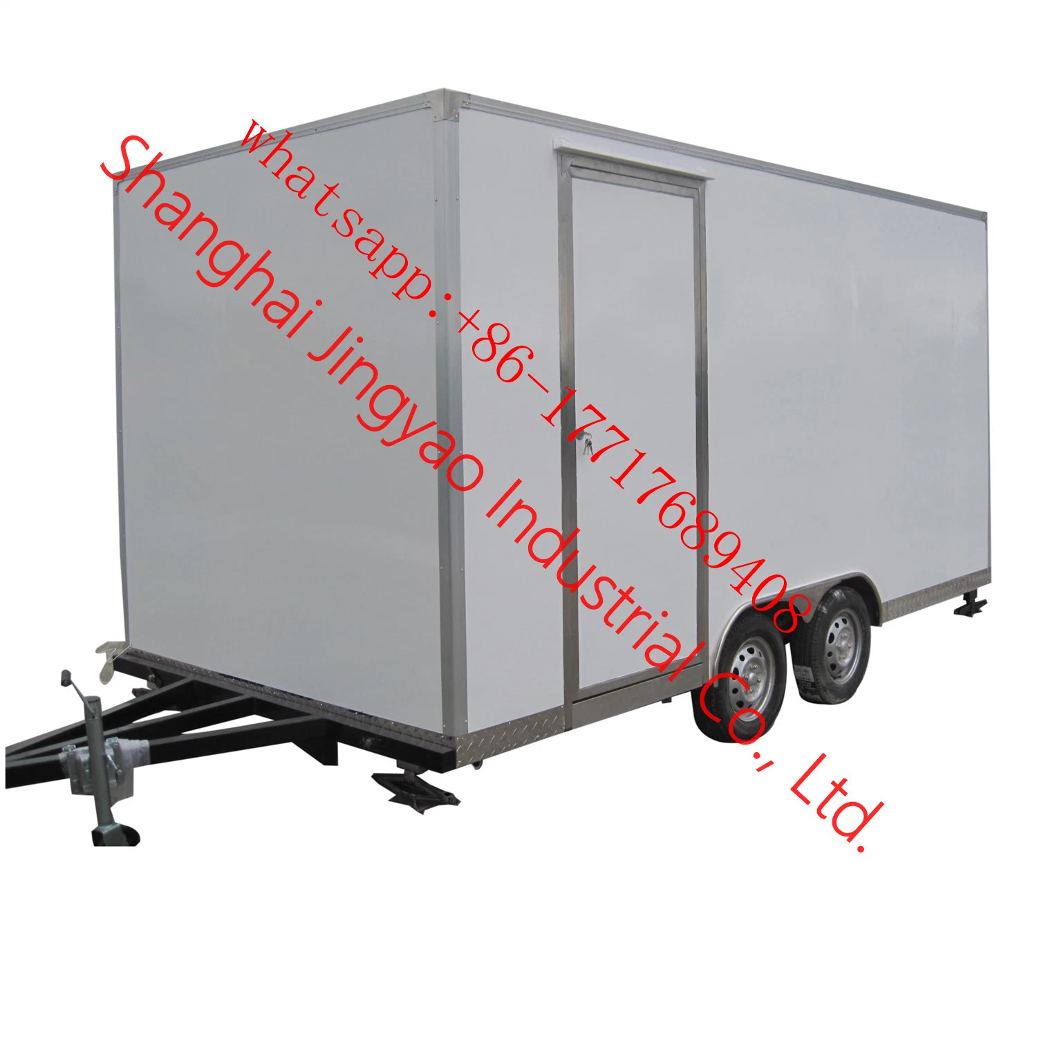 Newest Promotion Stainless Steel Airstream Mobile Food Truck Food Vend Trailer for Sale Used Tow Truck Hot Dog Cart Ice Cream Food Kiosk