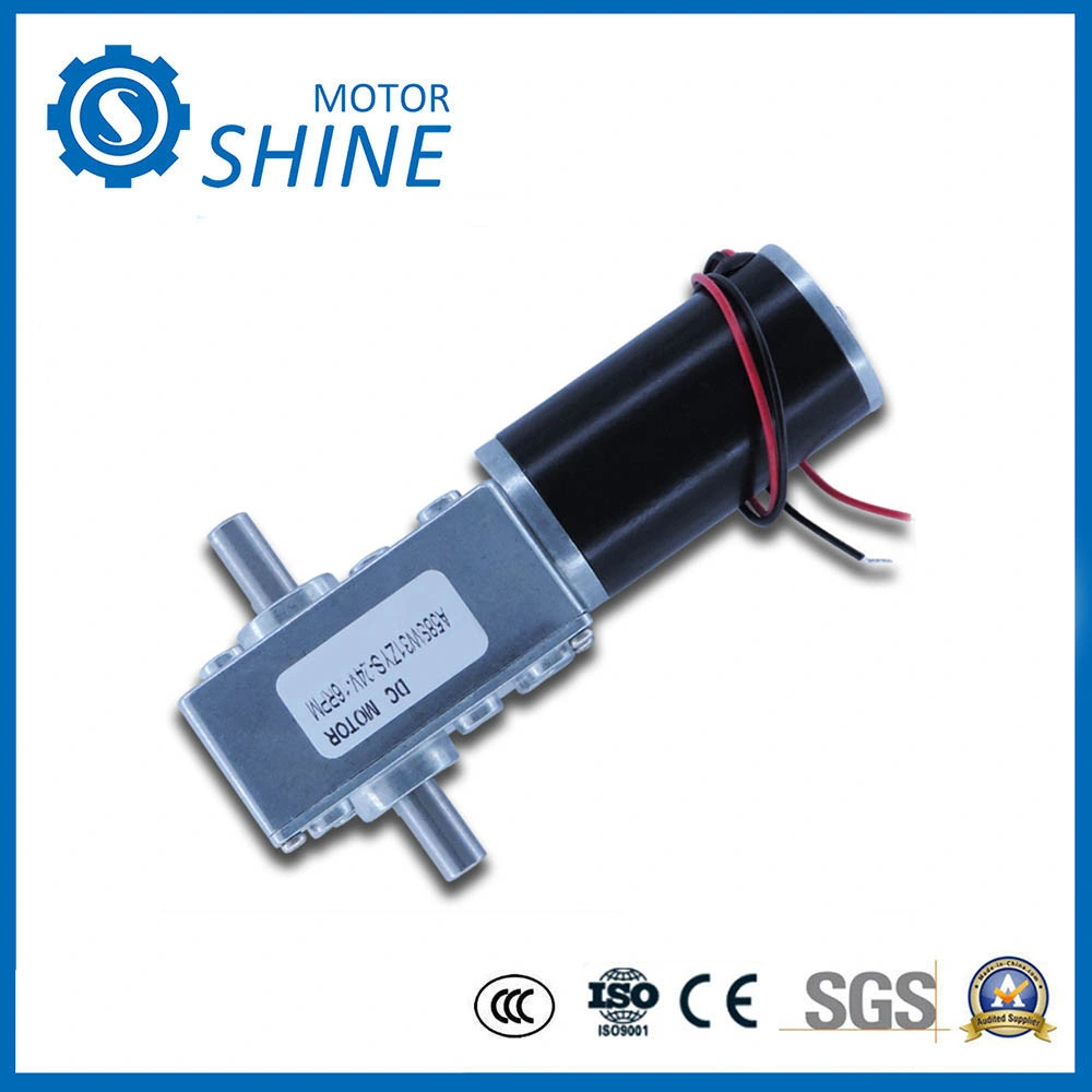 6V-24V Worm Gear 58 Miniature DC Motor