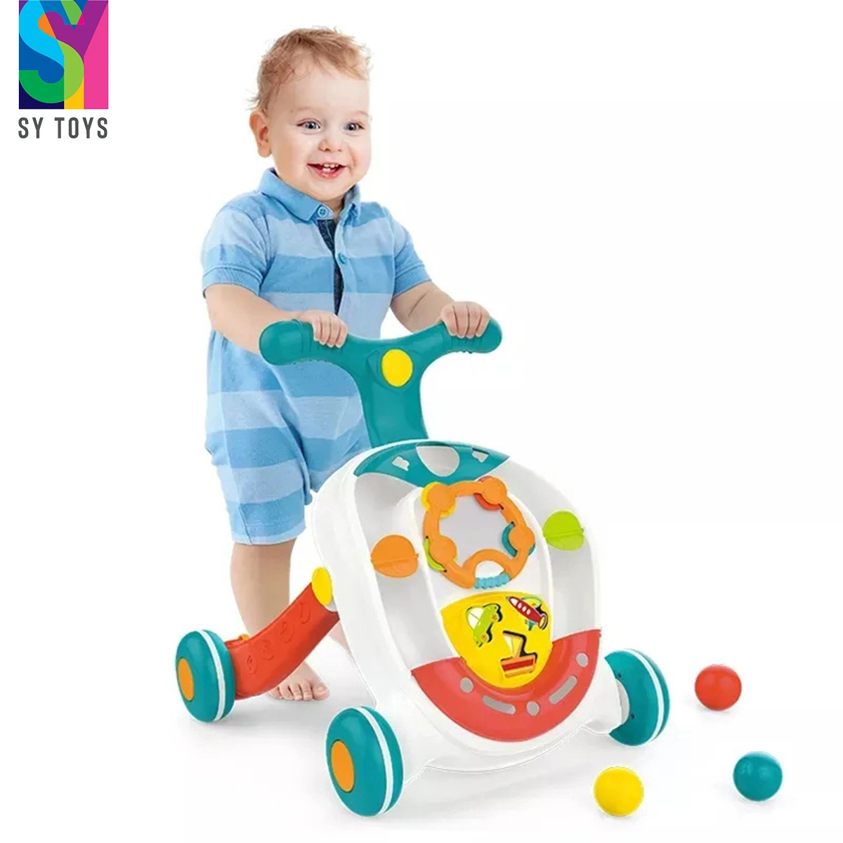 Sy Toys Children&prime; S Walker Variable Table Rocker Multi Function Music Walker Walker Toy From China