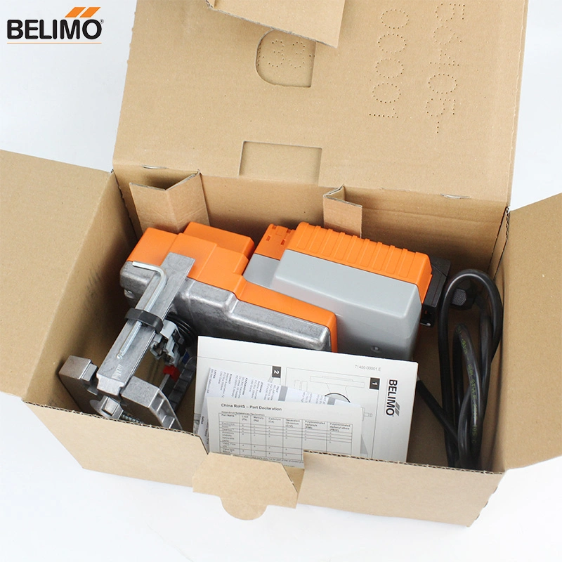 Belimo Nvk24A-MP-Re del actuador de válvula de globo Fail-Safe Vigor 1000n el voltaje AC/DC24V carrera 20mm