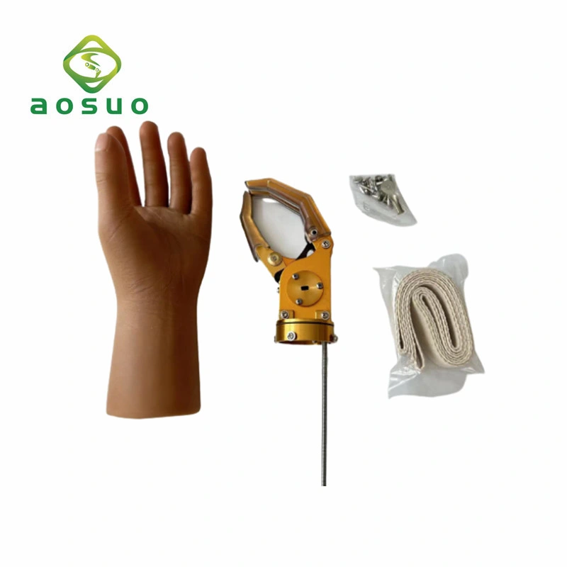 Prótesis prótesis de mano Cable de la mano del brazo mecánico controlado por AE