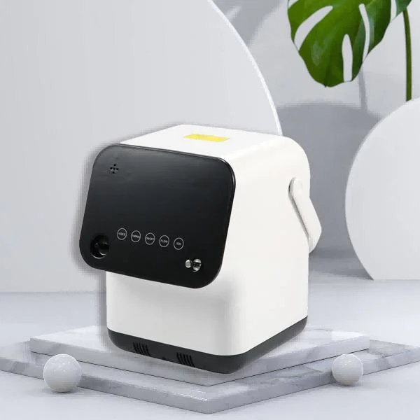 La thérapie physique de l'équipement Portable Home utiliser de concentrateur oxygène 1-7L'oxygéné Stable débit réglable avec alarme de faible degré de pureté, de la télécommande et nébuliseur