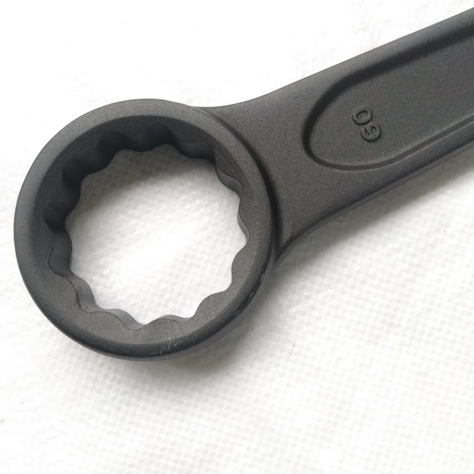 DIN7444 Striking Box End Wrench 80mm Ring Spanner