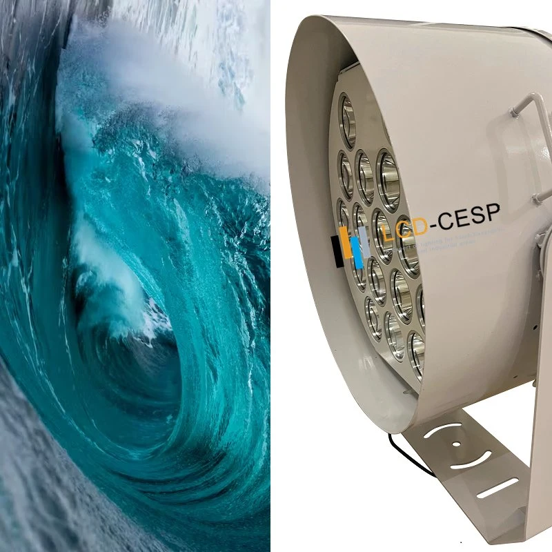 Bateau de pêche récréative Marine projecteur lampe au xénon équivalent de 500W 1000W