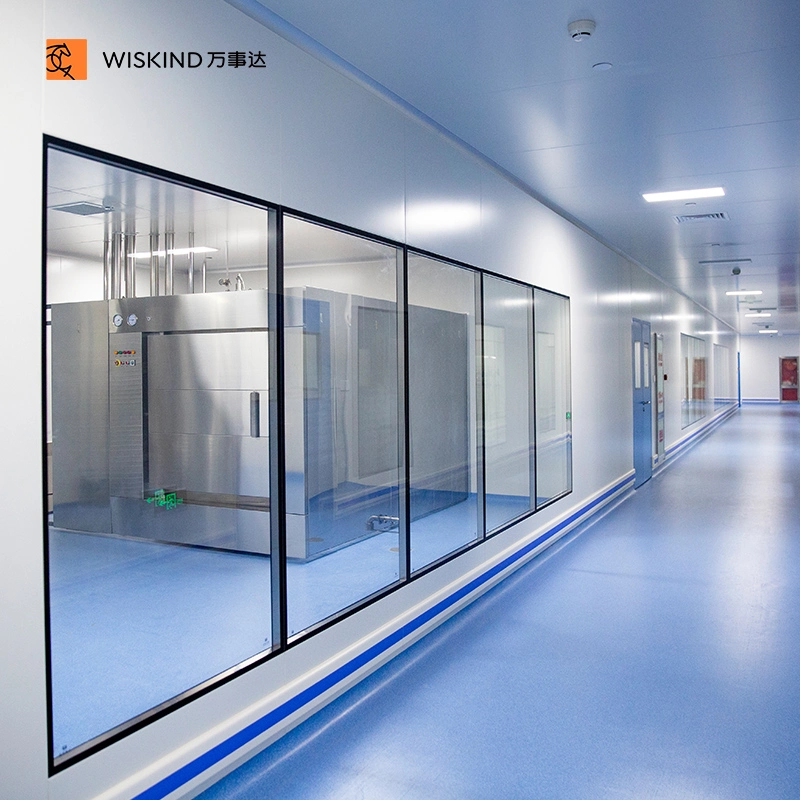 50mm High-Strength Aluminum Alloy Cleanroom Window for Pharmaceutical Laboratory and Food Workshop with ISO9001