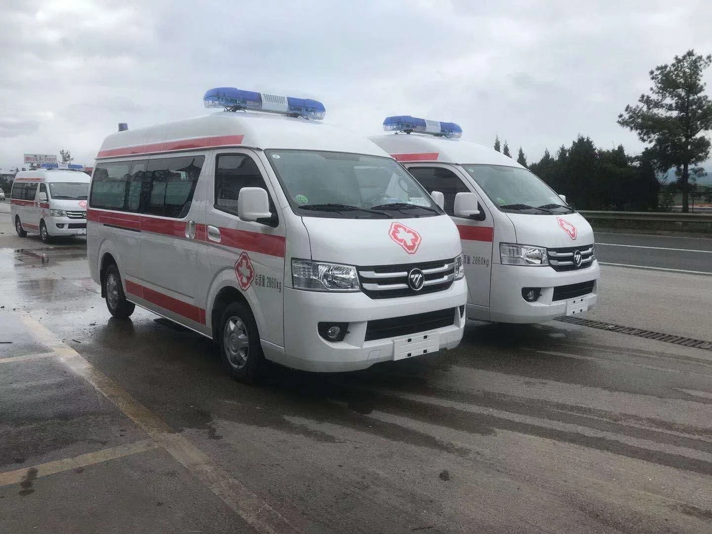 Foton G7 Hospital Rescue Patient Transfer Ambulance Biologic Isolation Negative Pressure Ambulance