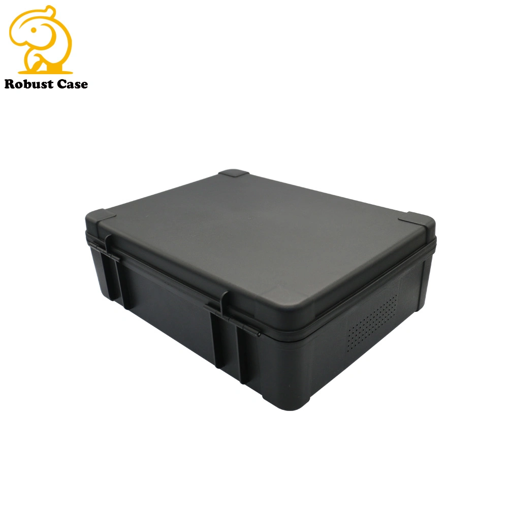 Simple Empty Plastic Carrying Tool Box with Handle