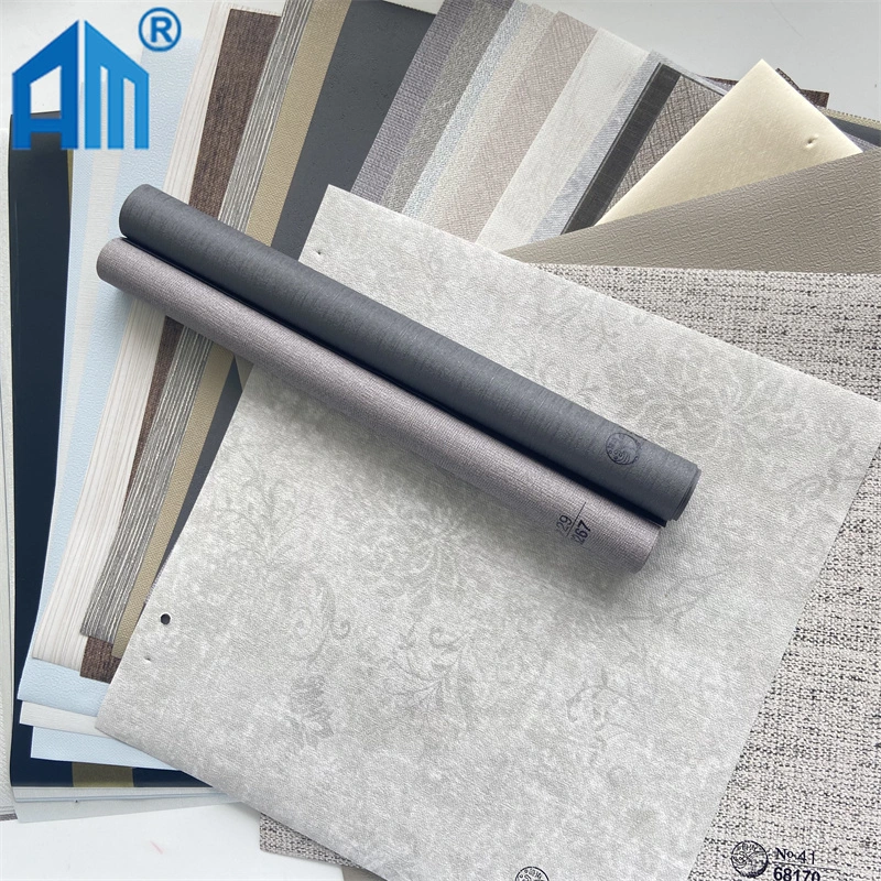 Grey Stone Design PVC Laminate Film Vacuum Membrane Press PVC for Wall Panel for Bedroom