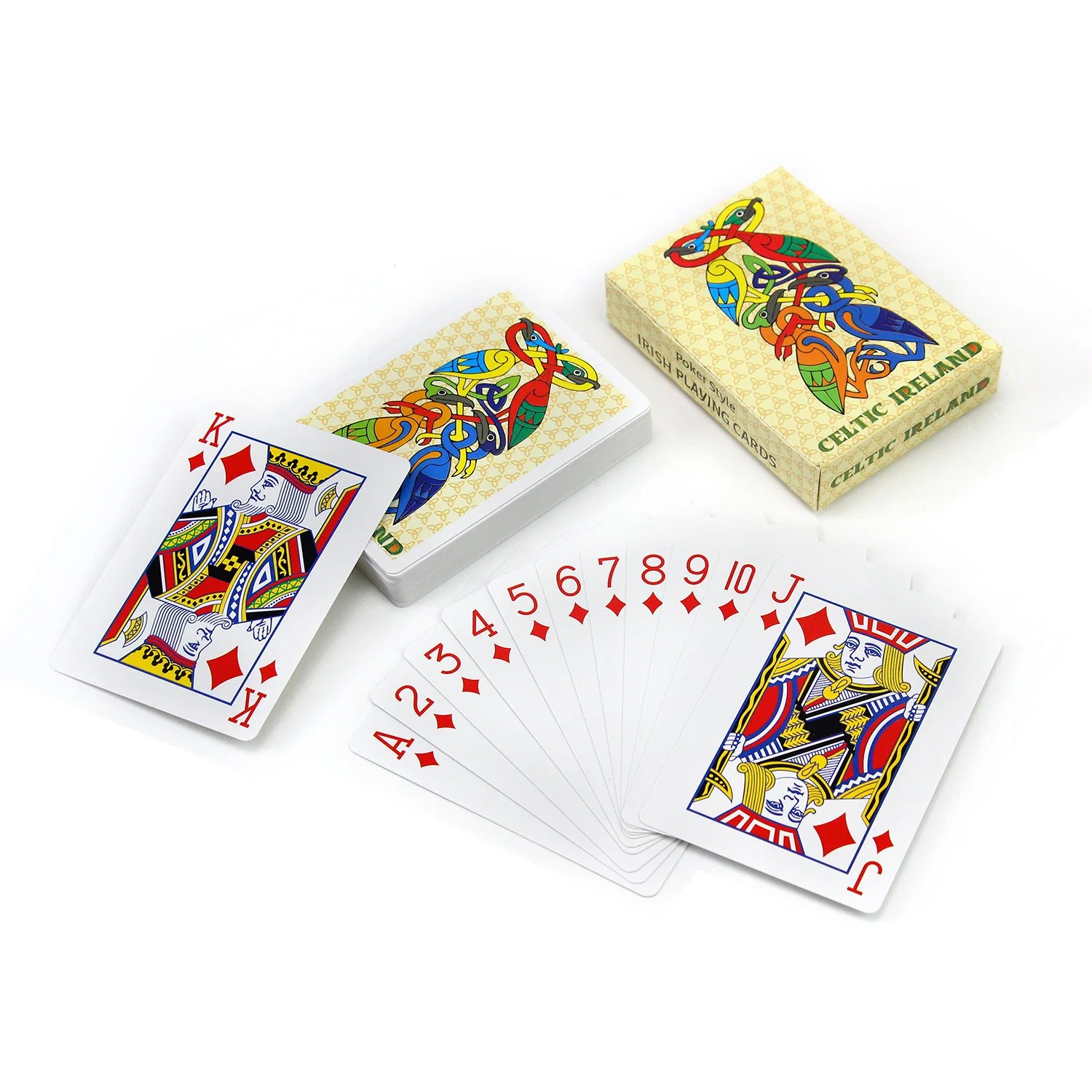 Custom Your Own Logo High quality/High cost performance  Packaging Game Eco-Friendly PVC Plastic Custom Playing Cards