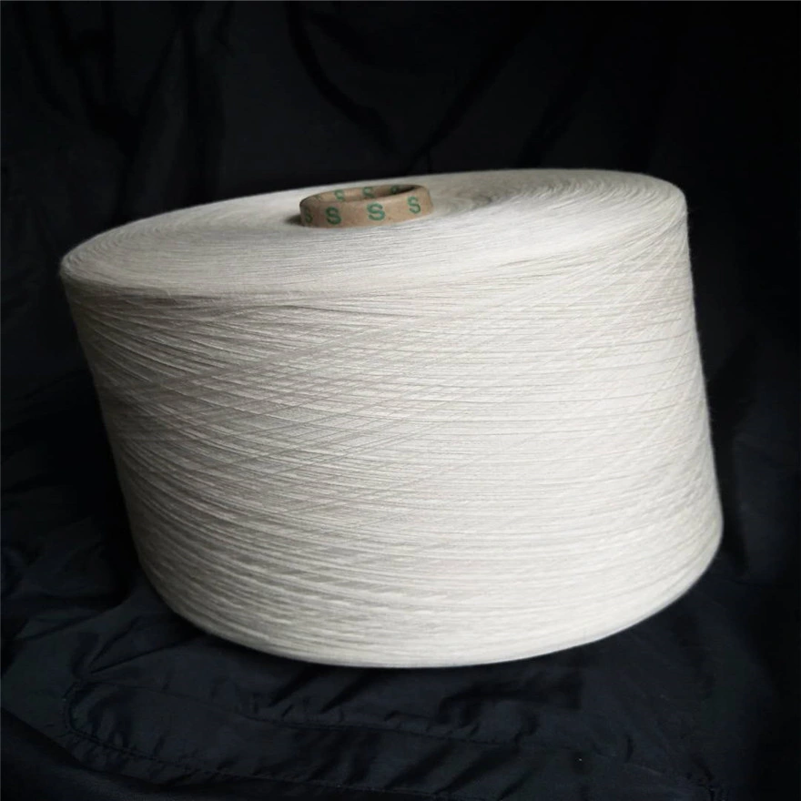 Recycled Polyester Viscose Tr 90/10 Ring Spun Blended Yarn 40s/1 for Knitting