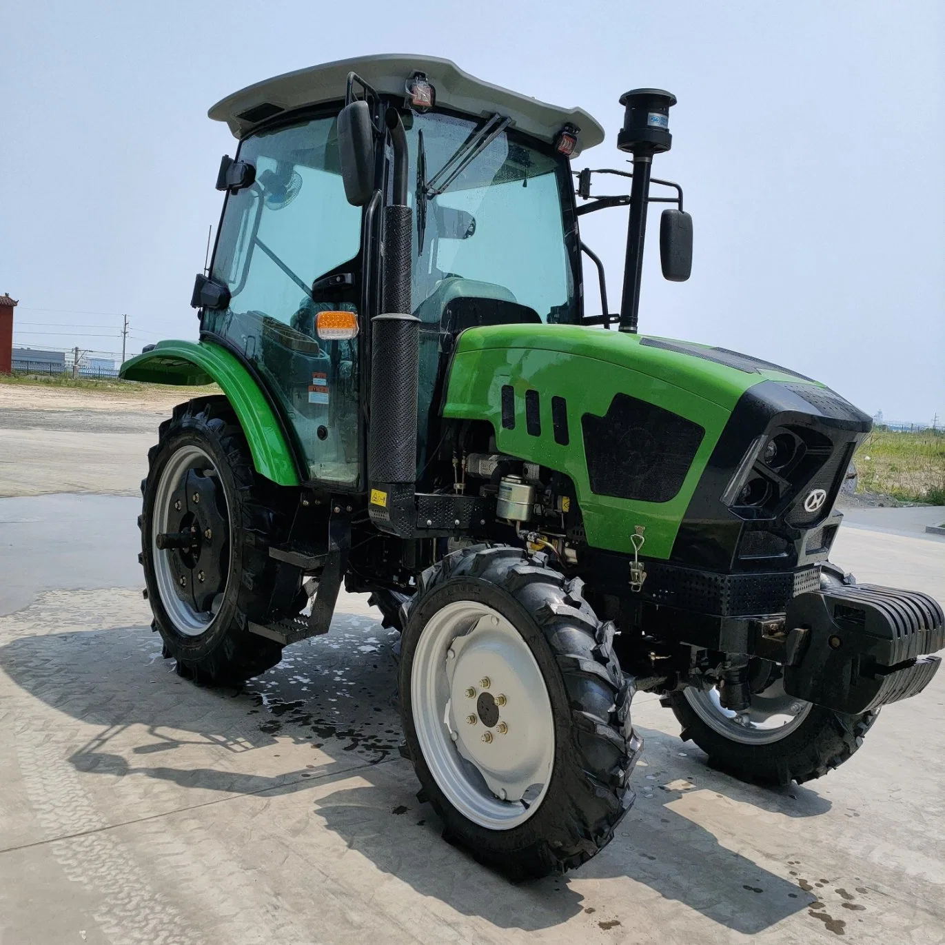 Maquinaria agrícola 75hp 4WD tractor agrícola para la venta