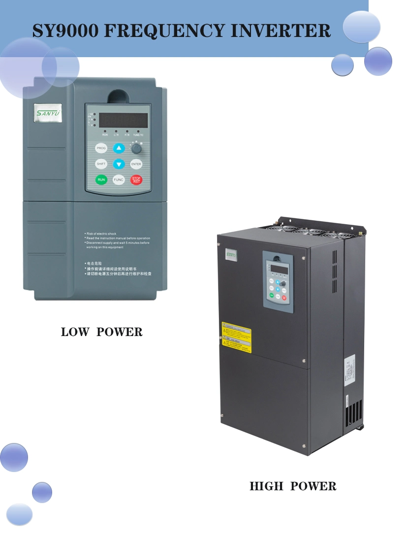 Sy9000 Frequency Inverter 3 Phase 380V 160kw VSD VFD Frequency Converter Frequeny Drives