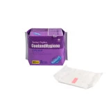 Sanitarias desechables pastillas femenina con alas, enfriar la tala Super Dry