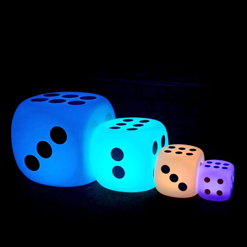 Light up Game Remote Control LED Dice Light up Dice