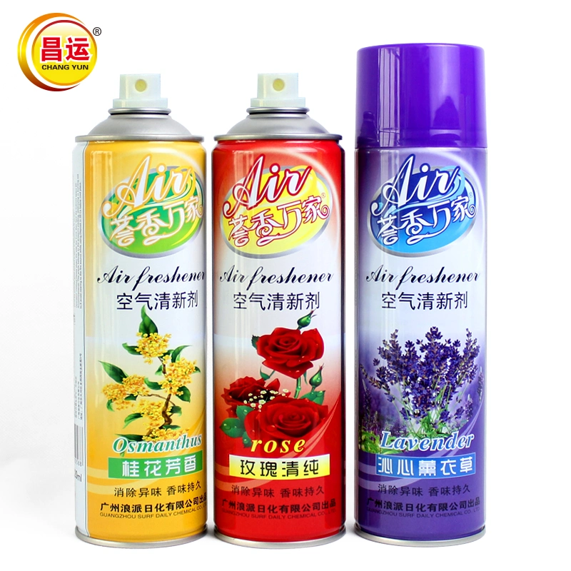 Bottle Pack Remove Odor Lemon Fragrant Air Freshener Spray 300ml 360ml 450ml 500ml