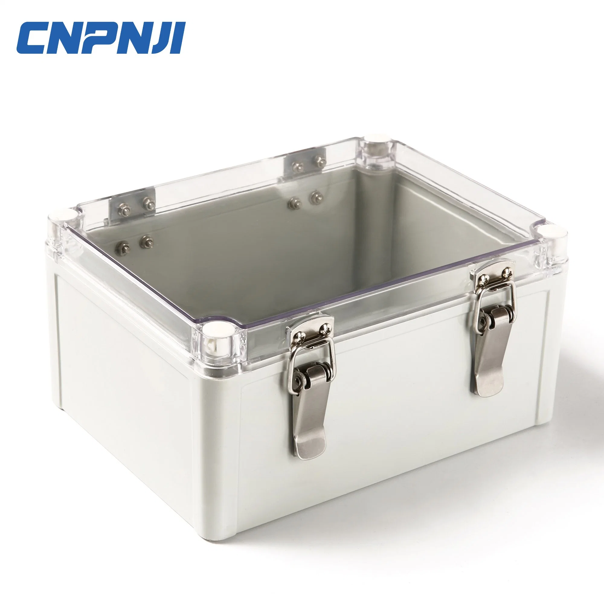 IP66 Cnpnji Newly Power Waterproof Distribution Switch Box (Stainless Steel Latch+Screw Type)