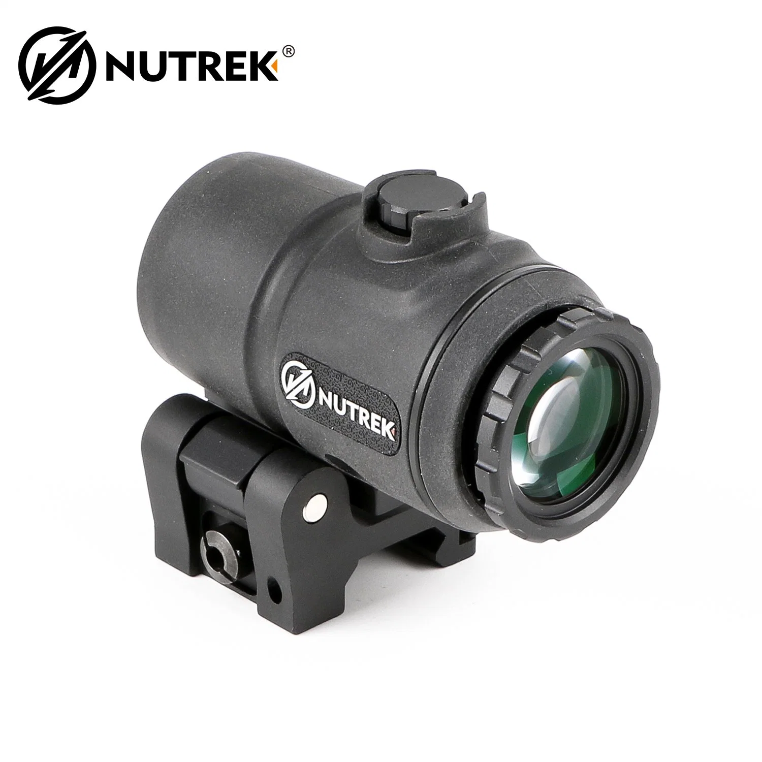 Nutrek Optics Compact Riflescope Red DOT Sight 3X Magnifier Prism Scope with Qd Base