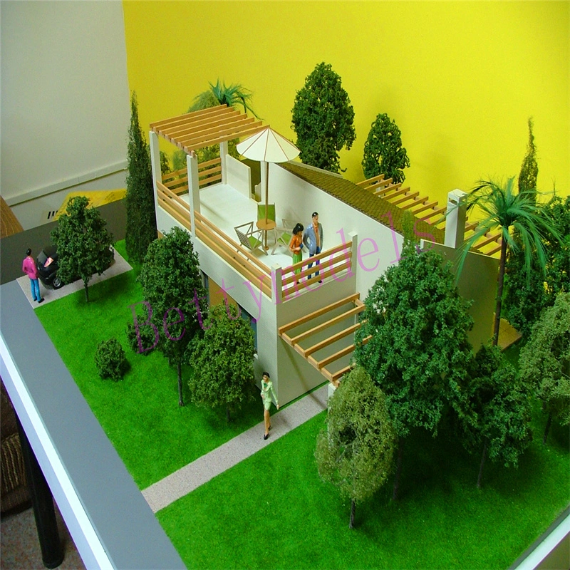 Professional Scale Model Villa Building Maker Custom Architecture House Physical Model