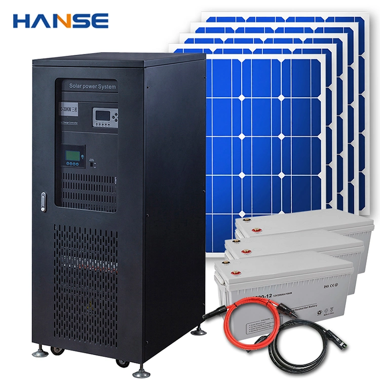 Off Grid Solarzellen Solaranlage 10kw 20kw 30kw Photovoltaik (PV) Solarmodul-Kits 10kw Sonnensystem