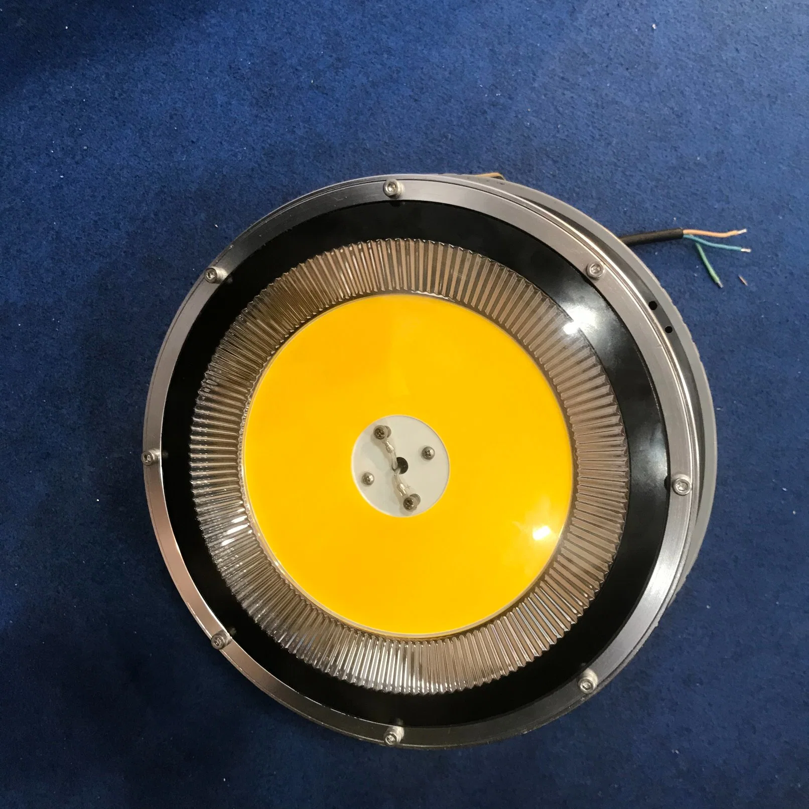 Светодиодный прожектор светодиодный индикатор рыболовства 1200W желтого цвета на лодке из алюминия лампы