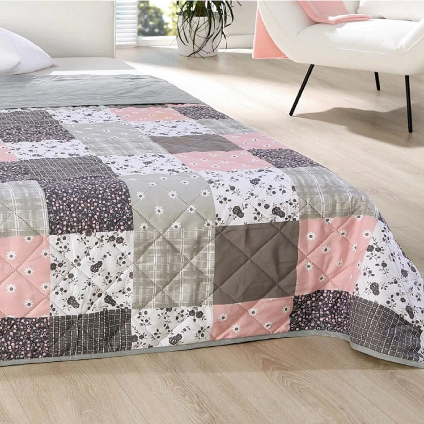 Hot Selling China Manufacturer Blanket 100% Orgainc Breathable Ultrasonic Bedspread