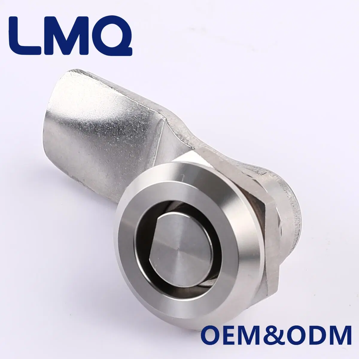 Eastern Europe &Phi; 13 Stainless Steel Quarter Turn Lock, SUS 316 Cabinet Cylinder Cam Lock for Industrial Railway Rail Vehicle ATM Vending Machine