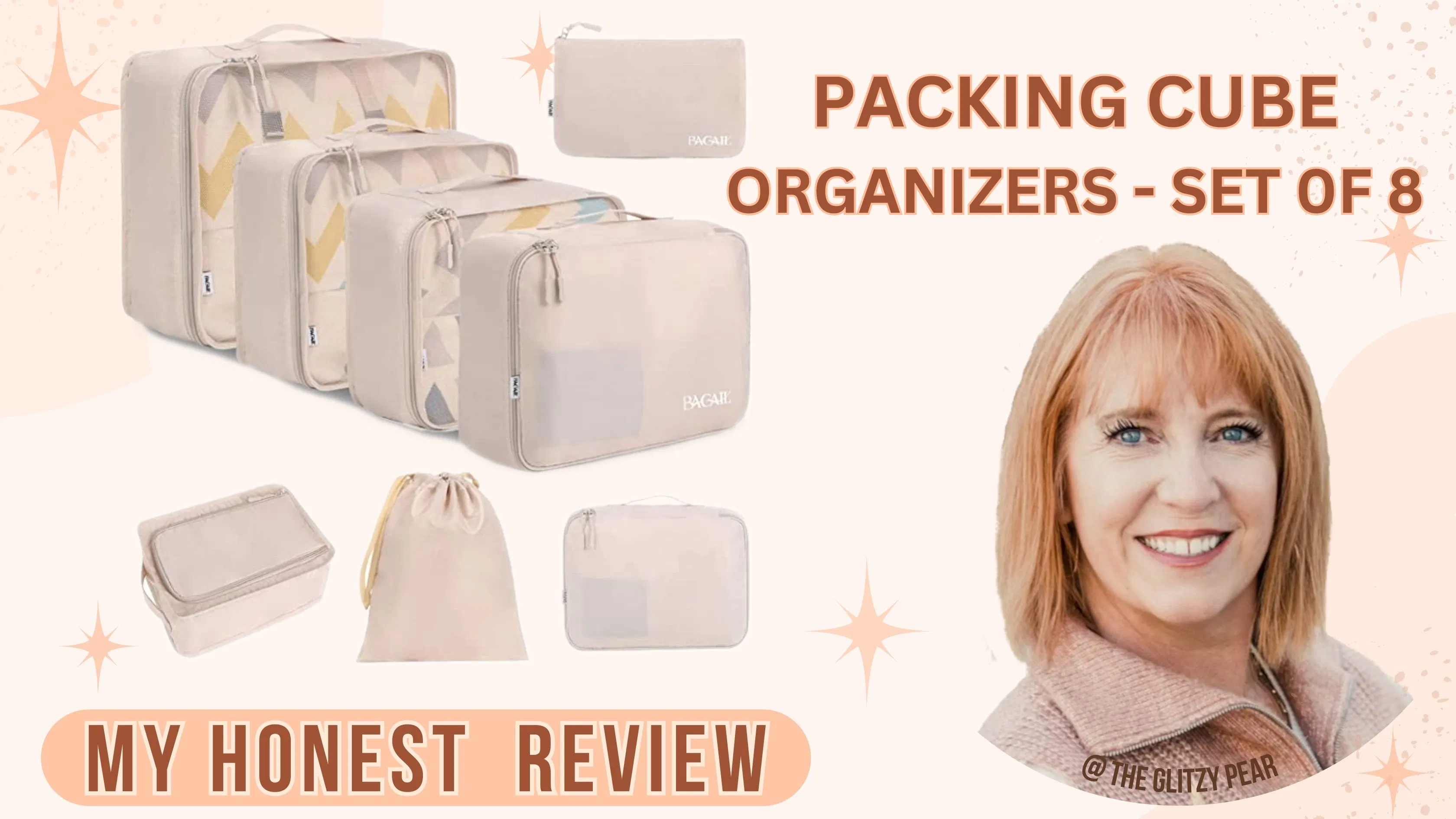 Luggage Packing Organizers Travel Accessories 8 Set Packing Travel Bag