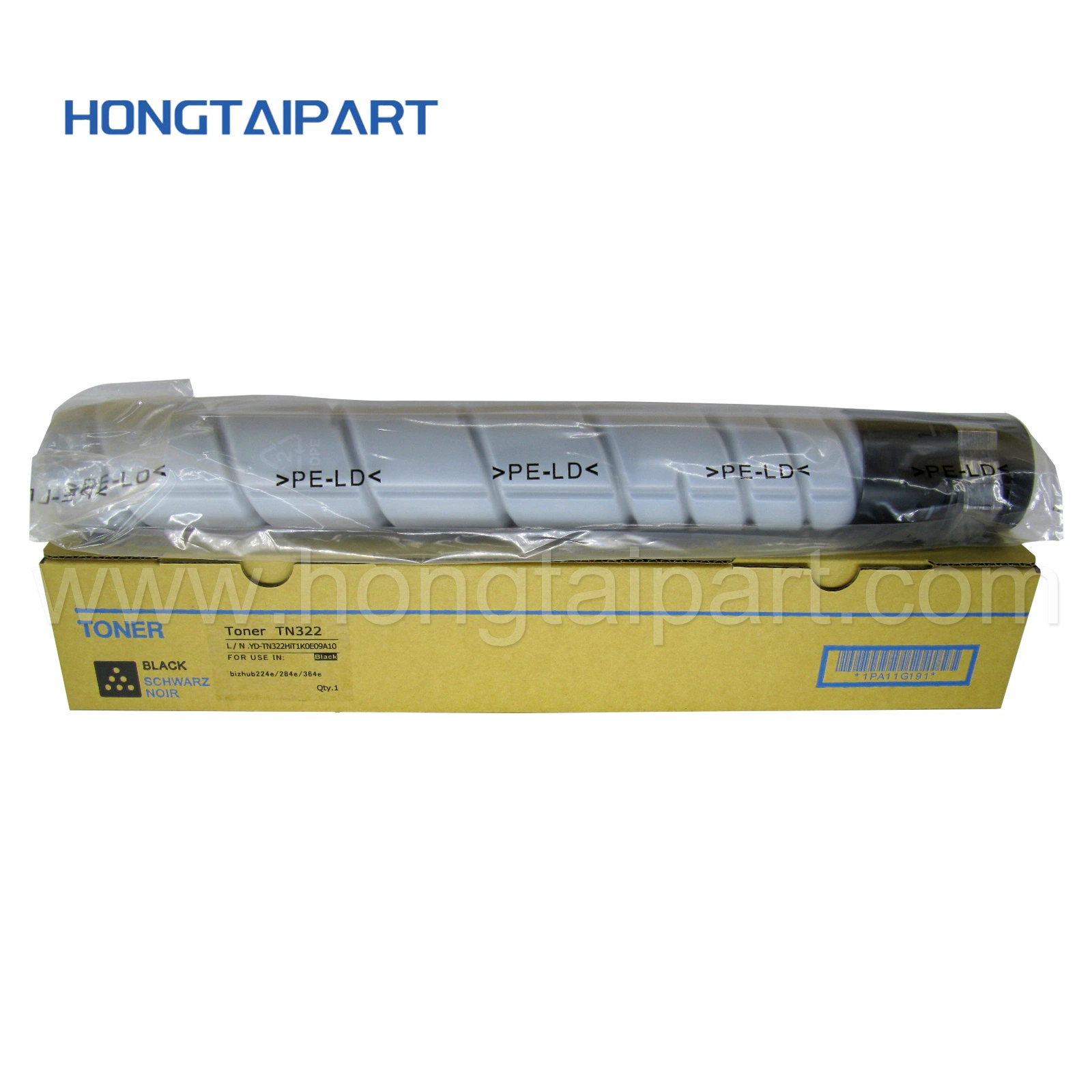 Cartouche de toner pour Konica Minolta Bizhub C224 284 364e A33K130 A33K030 Tn321K Tn-322K