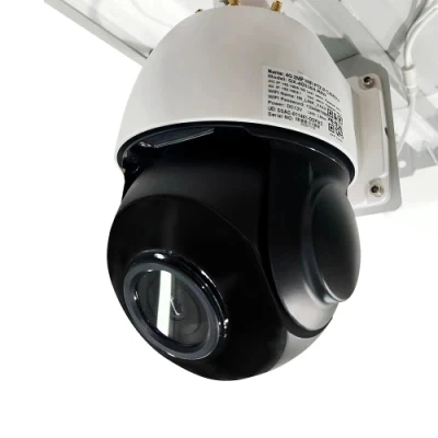 V380 4G كاميرا شمسية WiFi أمان كاميرا IP PTZ أمان كاميرا لاسلكية خارجية مزودة بنظام CCTV تستهلك طاقة منخفضة كاميرا على شكل قبة