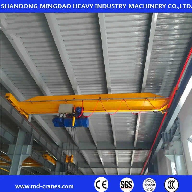 6 Ton 7.5 Ton Single Girder Overhead Crane Lifting Equipment for Manufacturing Plant