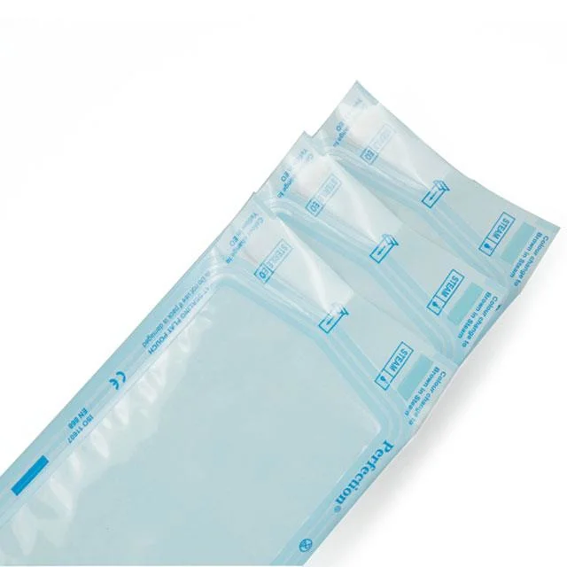 Self Seal or Heat Seal Sterilization Flat Pouch