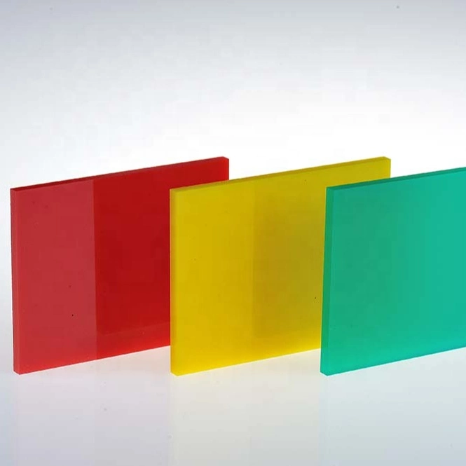 2015 New Product Colorful Non Transparent Plastic Acrylic Sheet