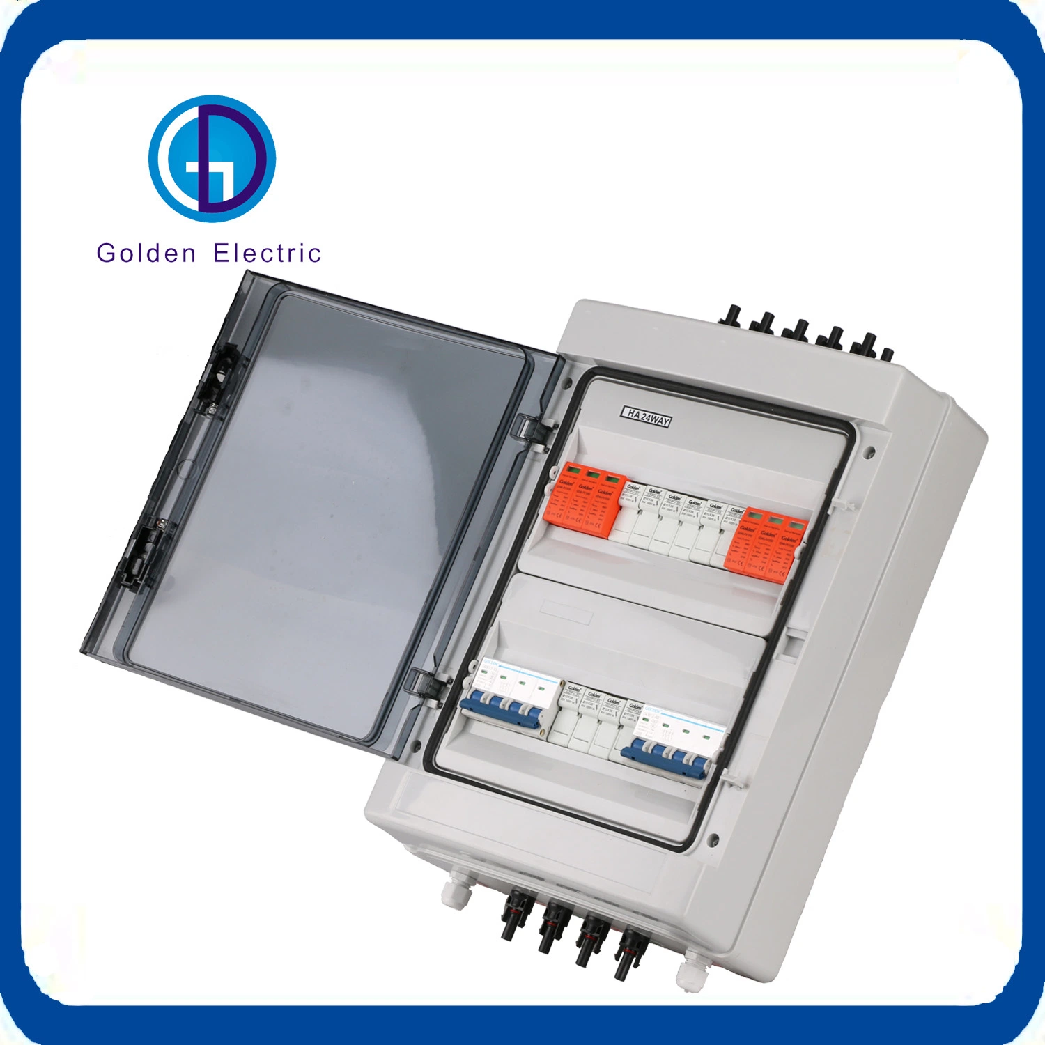 Low Price ABS Plastic Box DC/AC Protection Junction Box 1 Input 2input 3 Input 4 Input 5 Input 1 out