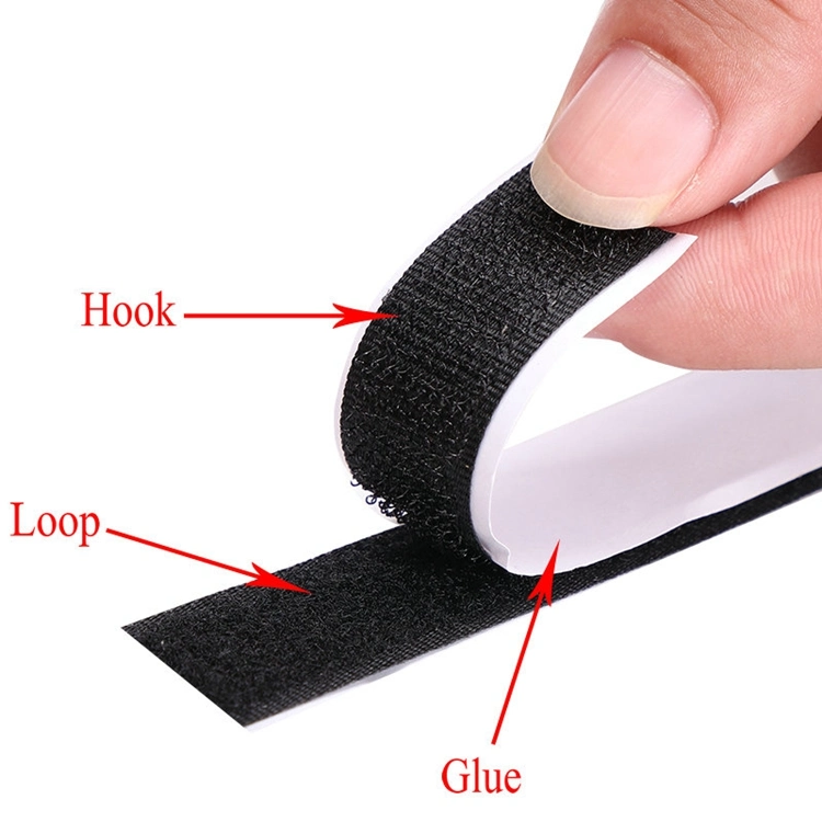 Double Side Strong Sticky Nylon Adhesive Hook & Loop Tape