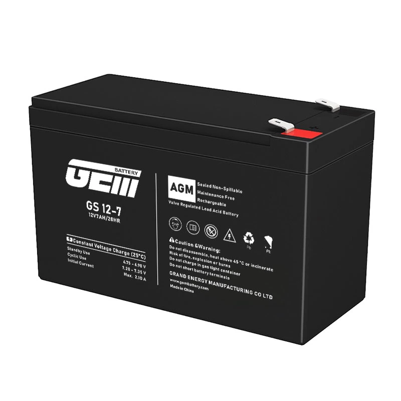 OEM-Marke 12V7.5AH Bleiakku für UPS/Solarstrom/Alarmanlage/Sicherheit/Autos/Spielzeug