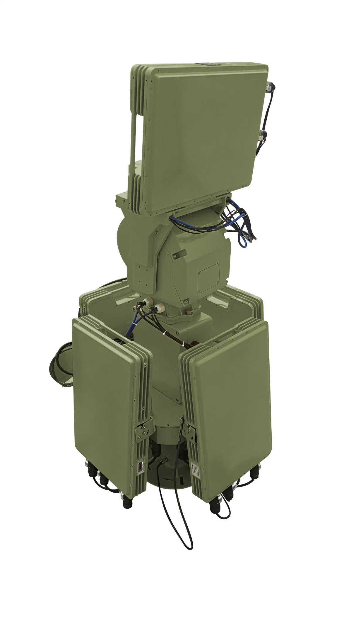 Pulse Doppler Radar with Creative Structure for High Reliability and Light Weight