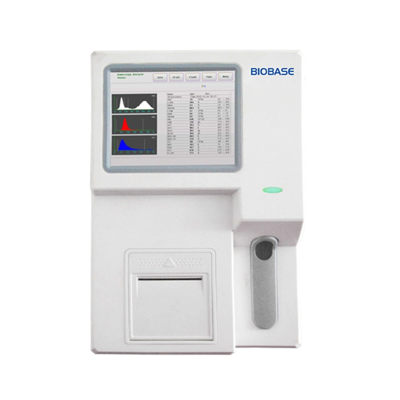 Biobase 60t/h máquinas de pruebas de sangre la sangre de la máquina de prueba automática del analizador de Hematología solución abierta