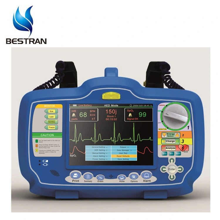 Bt-Aed02 Cheap Medical Portable Manual Aed Defibrillator External Defibrillator