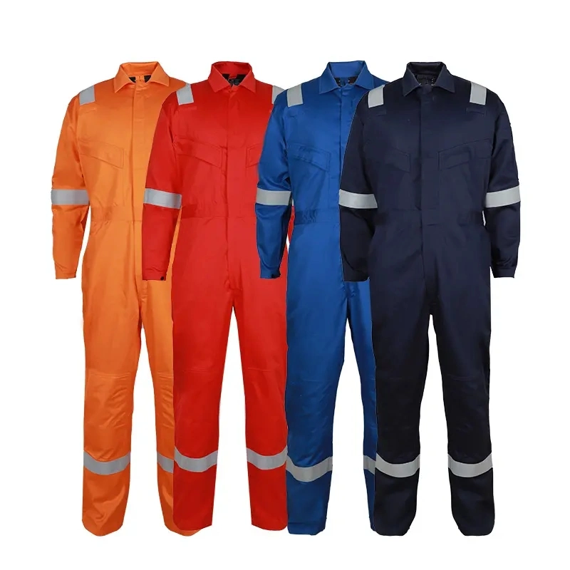 Alimentation en usine la norme NFPA 2112 FR 11612 Flame Resistant CEAF Fr ignifuge industrielle Coverall