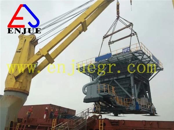 Shanghai Enjue Fixed Type Water Spray Mist Dedusted Hopper for Coal