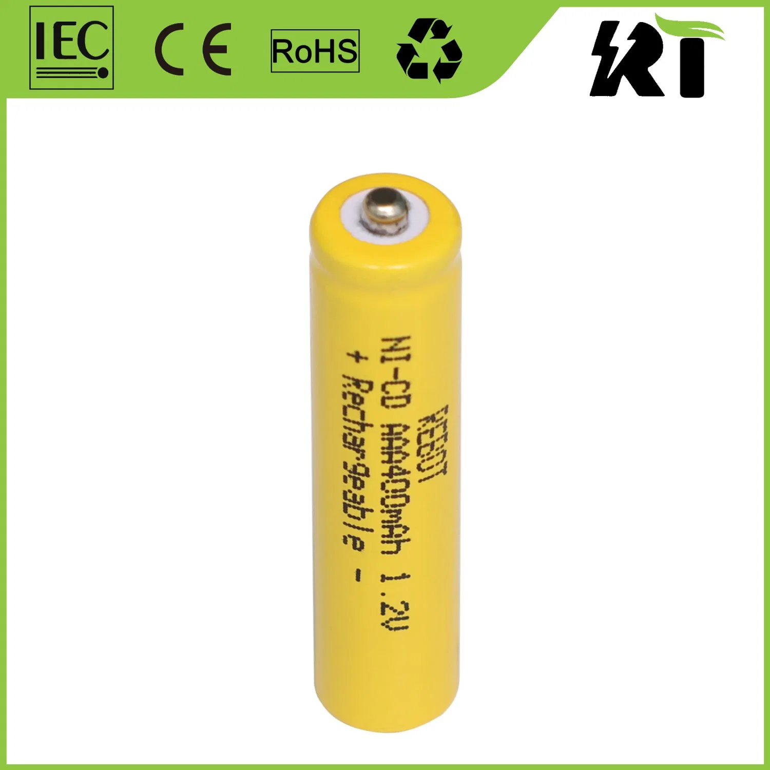 AAA 1.2V 400mAh NiCd batería NiCd recargables para ratón inalámbrico, la cámara