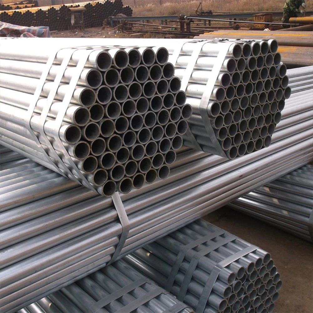 Low MOQ Cold Rolled Hot Dipped Pre 18 Gauge Galvanized Steel Pipe Galvanized Round Steel Pipe Tube