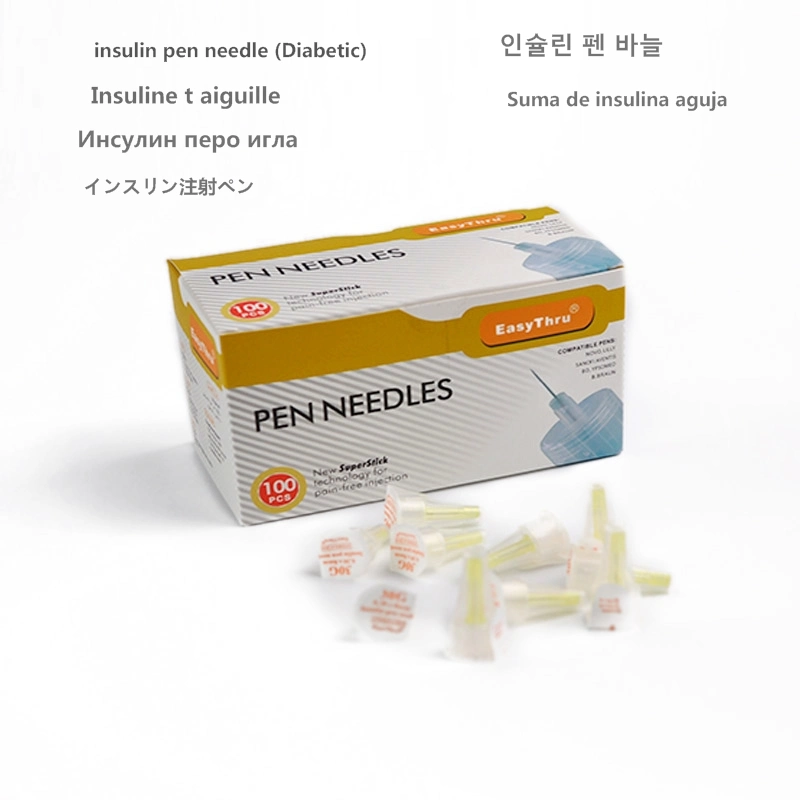 Easythru Disposable Comfortable Five Sided Insulin Pen Needle Painless Injection