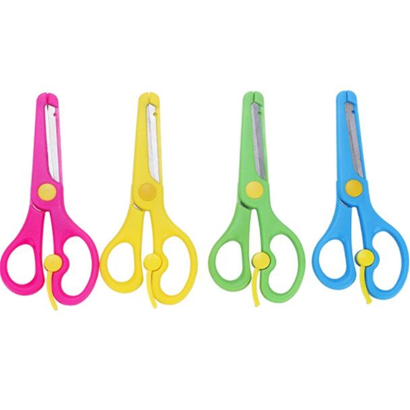 Plastic Safety Student Scissors Cartoon Scissors