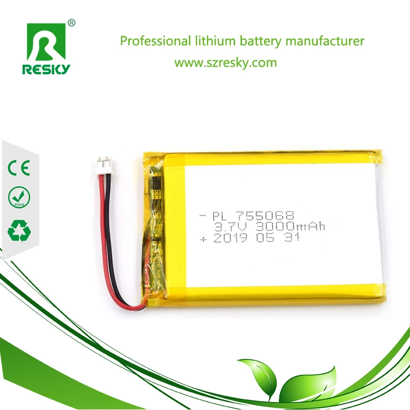 Polímero de Lítio de 7,4 V/Lipo 3.7V 2500mAh para Smart Phone