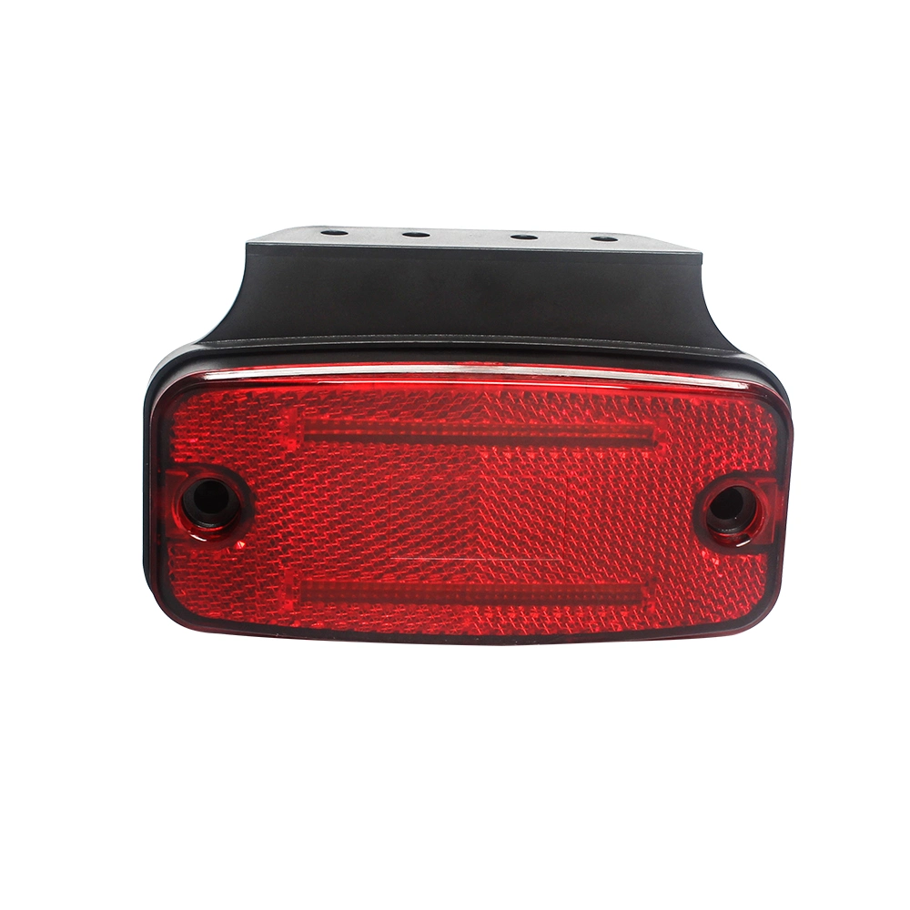 Reflector 12V 24V 2 LED Lights LED Side Marker Lamp with Reflex Car Trailer Truck Motorcycle