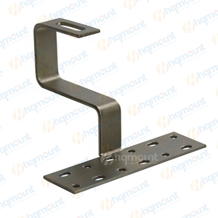 OEM Customized Solar Mounting Ceramic Porcelain Tile Roof Hook